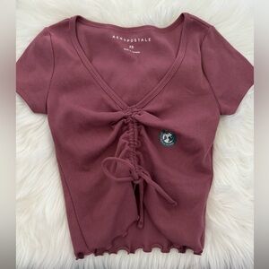 Aeropostale Ribbed Top. Size XS (NWOT)